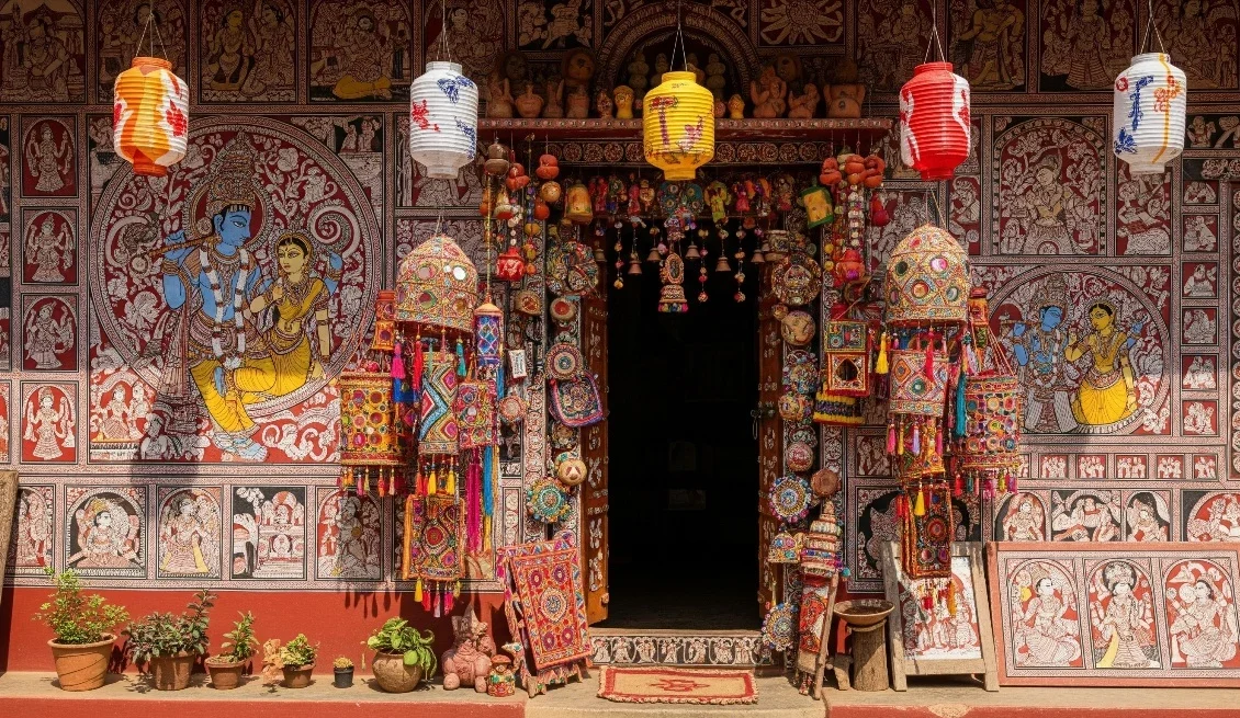 Art-of-Raghurajpur-village