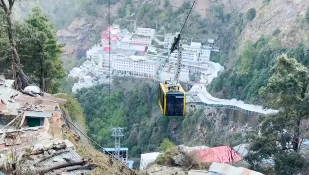 Rope-way-to-Vaishno-Devi-Temple