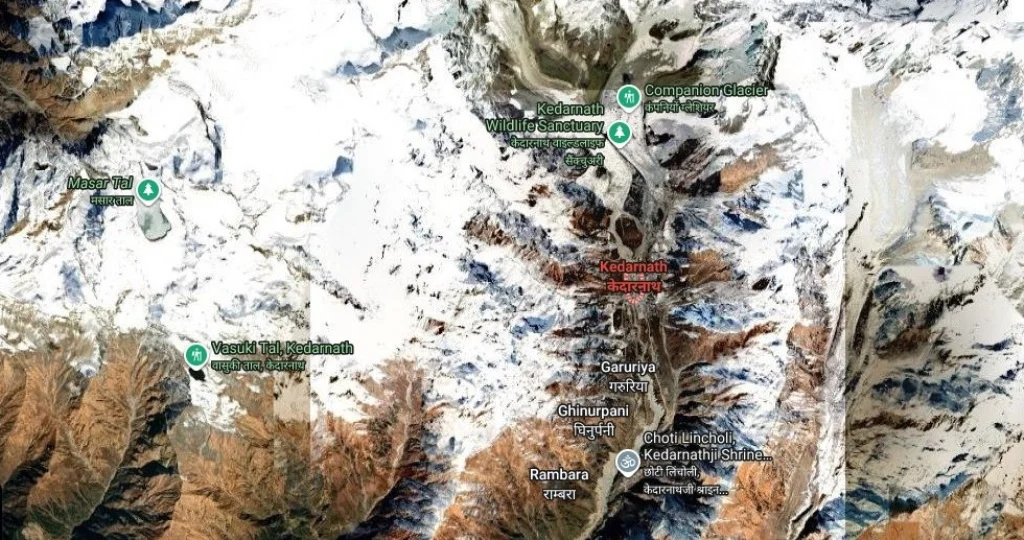 Kedarnath-Map