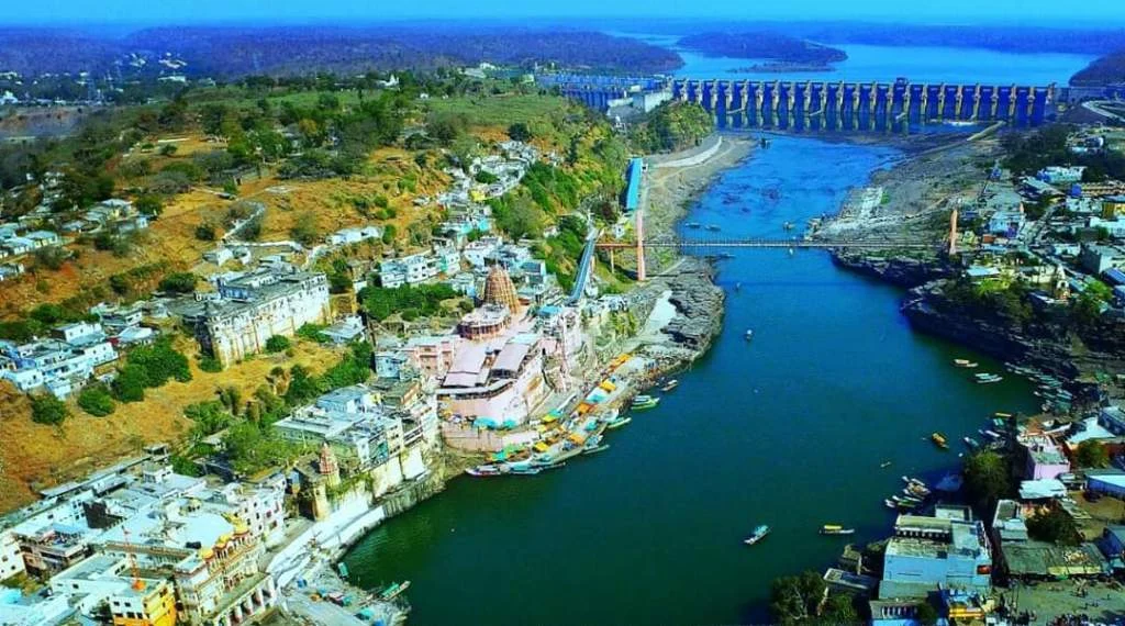 Aerial-view-Omkareshwar-Narmada